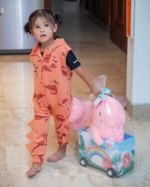 Nina Kozok Instagram - Happy 3rd Birthday Kiana Bear 🩵 you are our biggest blessing. We love you!