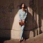 Nina Seničar Instagram – Milano ti amo 🤎 #mfw