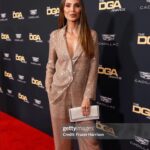 Nina Seničar Instagram - DGAs 🎬🎞📽🤎 Suit: @brunellocucinelli_brand Make up: @abramovicm