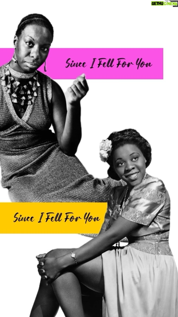 Nina Simone Instagram - In celebration of @ninasimone’s 91st birthday, let’s reflect on the connections between Nina and @thedinahwashington, as seen in the number of songs their repertoires shared. #ninasimone #heavenlybirthday #dinahwashington #dinahmites #blackhistorymonth
