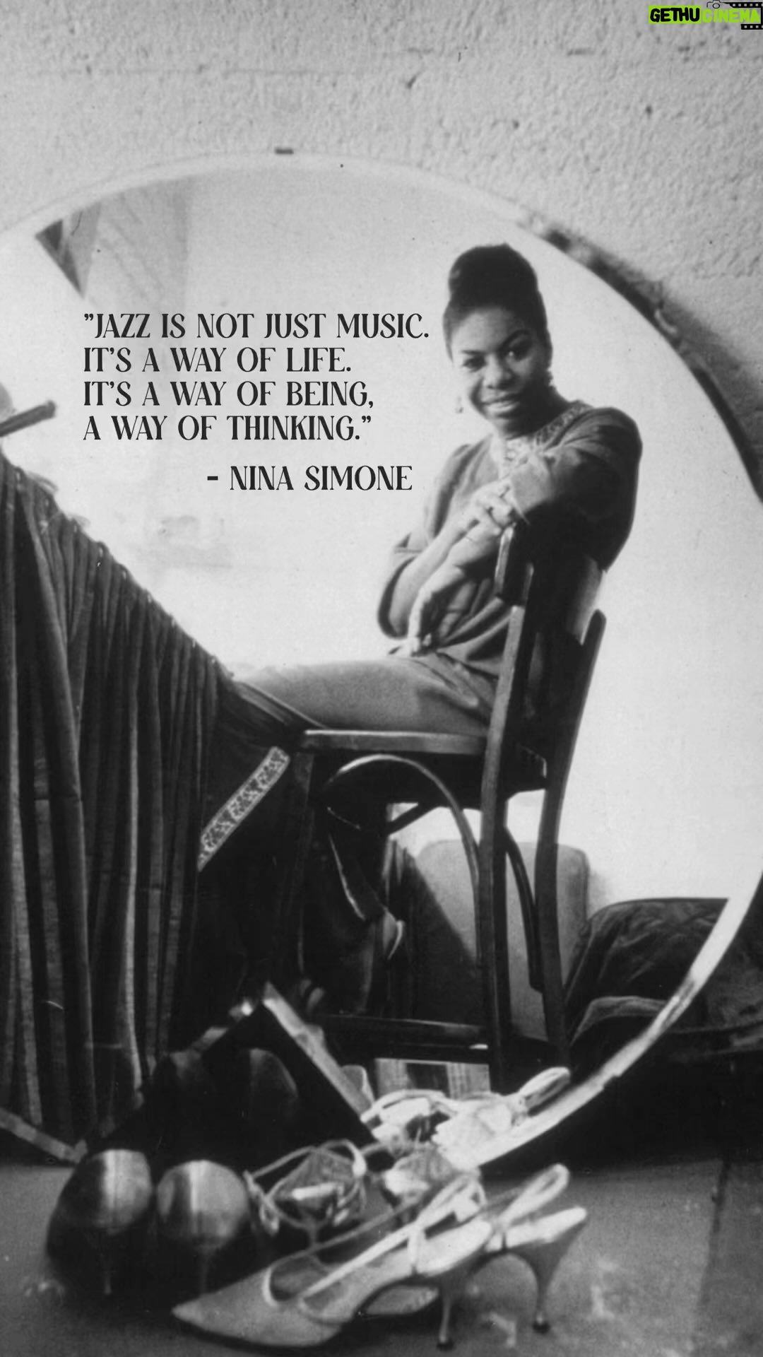 Nina Simone - 7.9K Likes - “Jazz is not just music. It’s a way of life. It’s a way of being, a way of thinking…” - #ninasimone #internationaljazzday - 📸 by Sam Falk