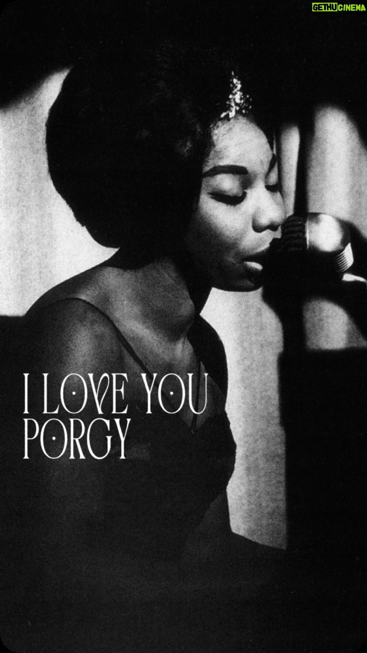 Nina Simone - 9.8K Likes - “I love you, Porgy. Don’t let him take me…” - #ninasimone #ilovesyouporgy - Live in Antibes, 1965