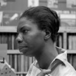 Nina Simone Instagram - Nina Simone at Sam Goody in NYC, circa 1959 #ninasimone 📷 by David Gahr