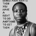 Nina Simone Instagram - “When you have been denied your rights, then you have a right to do anything to get them…” - #ninasimone #martinbronstein #blackhistorymonth