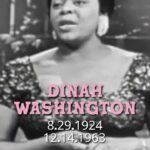 Nina Simone Instagram - Dinah Washington (8/29/1924 - 12/14/1963) #dinahwashington #thatsalliwantfromyou - @thedinahwashington