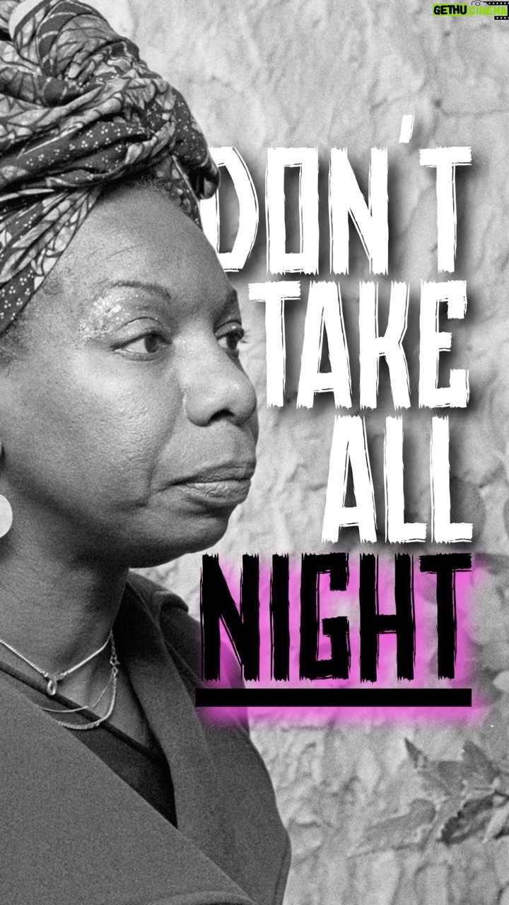 Nina Simone Instagram - “Don’t take all night to tell me you love me…” - #ninasimone #donttakeallnight #benniebenjamin #solmarcus - 📸 by Didier Ferry