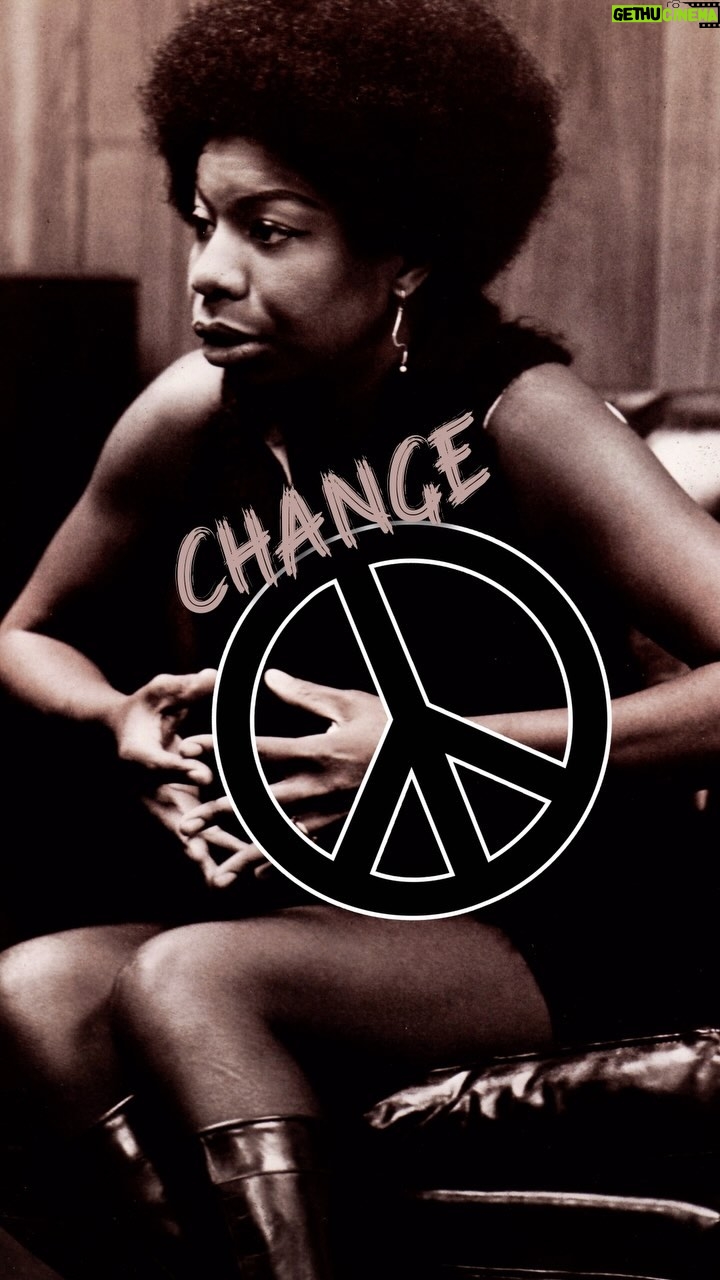 Nina Simone - 11.4K Likes - “You’ve got to clean your brain…” - #ninasimone #revolution - 📸 by Jim Cavanagh