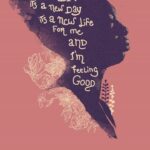 Nina Simone Instagram - “It’s a new dawn. It’s a new day. It’s a new life for me, and I’m feeling good…” - #ninasimone #feelinggood - 🎨 by @alex.badaro - Remix by @joeclaussellsplaygroundd