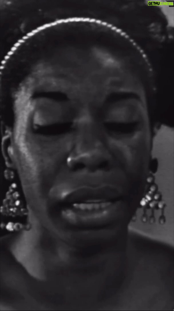 Nina Simone - 8.6K Likes - “All you can ever count on are the raindrops that fall on little girl blue…” - #ninasimone #littlegirlblue #auclairdelalune - Live in Antibes, 1965