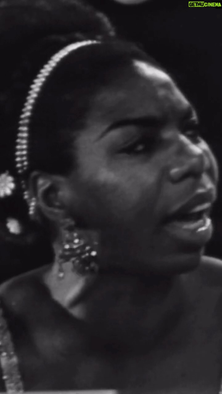 Nina Simone - 10.3K Likes - “Trouble in mind I’m blue, but I won’t be blue always...” - #ninasimone #troubleinmind #richardmjones - Live in Antibes, 1965