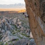 Nina Williams Instagram - Another shot of The Air Up There & more vibe photos from my second half of Bishop. New boulders, spring blooms, garden parties, Charlie in the Milks, and… Olivia Rodrigo?? 🤍🎶 Always finding excuses to stick around this magical place. But now it’s back to Colorado 🏔️ Stoked for some home routine. See ya later Bish! Pic 1 @cody.kaemmerlen Pic 5 & 9 @eric_fallecker @thenorthface @thenorthface_climb @organicclimbing @scarpa_world #climbing #bouldering #buttermilks