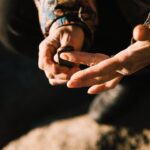 Nina Williams Instagram - chisel tip ⚒️ appreciation post (found more mitt pics 🤚🏼) the bouldering obsession is back and it feels so good. 📸 @bobbysorich @thenorthface @thenorthface_climb @organicclimbing @scarpana #climbing #bouldering