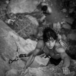 Nina Williams Instagram – Mid-route moments with 📸 @mthurk ft. lil friend 🦋😌 @xavierbravo0217 on belay 🙌🏼 #riflesummercamp 

@scarpana 
@thenorthface_climb