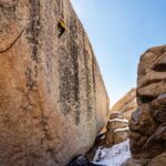 Nina Williams Instagram - In 2012, @alexhonnold did the first ascent of a 50ft boulder in the Beehive area of the Buttermilks. @lonniekkauk did the second ascent in 2013 followed by @ethan_pringle and @_steven_roth in 2014, @fabi_buhl in 2017, and @rockninja_8a in 2018. Two days ago, on March 18th 2019, I climbed the lucky 7th ascent of Too Big To Flail (V10/5.13d). . I’m still processing the experience and will share a more complete story later. For now I am simply, joyously grateful. . @james_lucas, @oceangoingmonkey, and @simoore: you guys hiked out SO many pads and helped maintain the serene atmosphere I wanted for this climb. It wouldn’t have come together without your help. . To the Bishop locals who donated pads: @andyliu84, @hostelcaliforniabishop, @katielambert, @benjaminditto, and the Zoo. You guys rock. I thankfully didn’t end up needing them but they sure were nice 😜 . And shoutout to @climberchica for the belay on last years’ trip when all the beta fell into place. It was a highlight of this whole journey. . The endeavor of working and climbing Too Big really does take a village, and I appreciate everyone’s help from the bottom of my heart 💛🧡🖤 Thank you thank you thank you. . 📸 @oceangoingmonkey and @simoore 🙏🏻 #climbing #bouldering ?😂 #highball #payahuunadü #Buttermilks