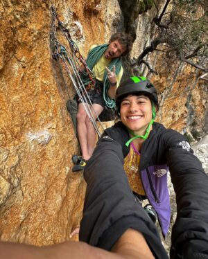 Nina Williams Instagram - Still wrapping my heart around @thenorthface Athlete Summit ❤️ We gathered to discuss expeditions, projects, products, and brand goals but the most important conversations happened in-between: around the campfire, on the beach, at the crag, next to the ping pong table, during a 3am ocean swim. The people on this team are absolute forces of inspiration and determination while also navigating all that it means to be a human being in this heavy world. And it is only getting heavier. 

I treasure these moments with a family of friends that I can turn to for both hard talks and easy laughter. Thanks for another year of love. #TNFAthleteSummit

@thenorthface 
@thenorthface_climb 
@thenorthface_trail 
@thenorthface_snow
