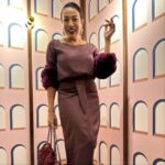 Ning Baizura Instagram – Styled by @curatedbychrischia That Fur Stole really made me feel poshy & lux 💕🙏🏾Tq my darling Chris