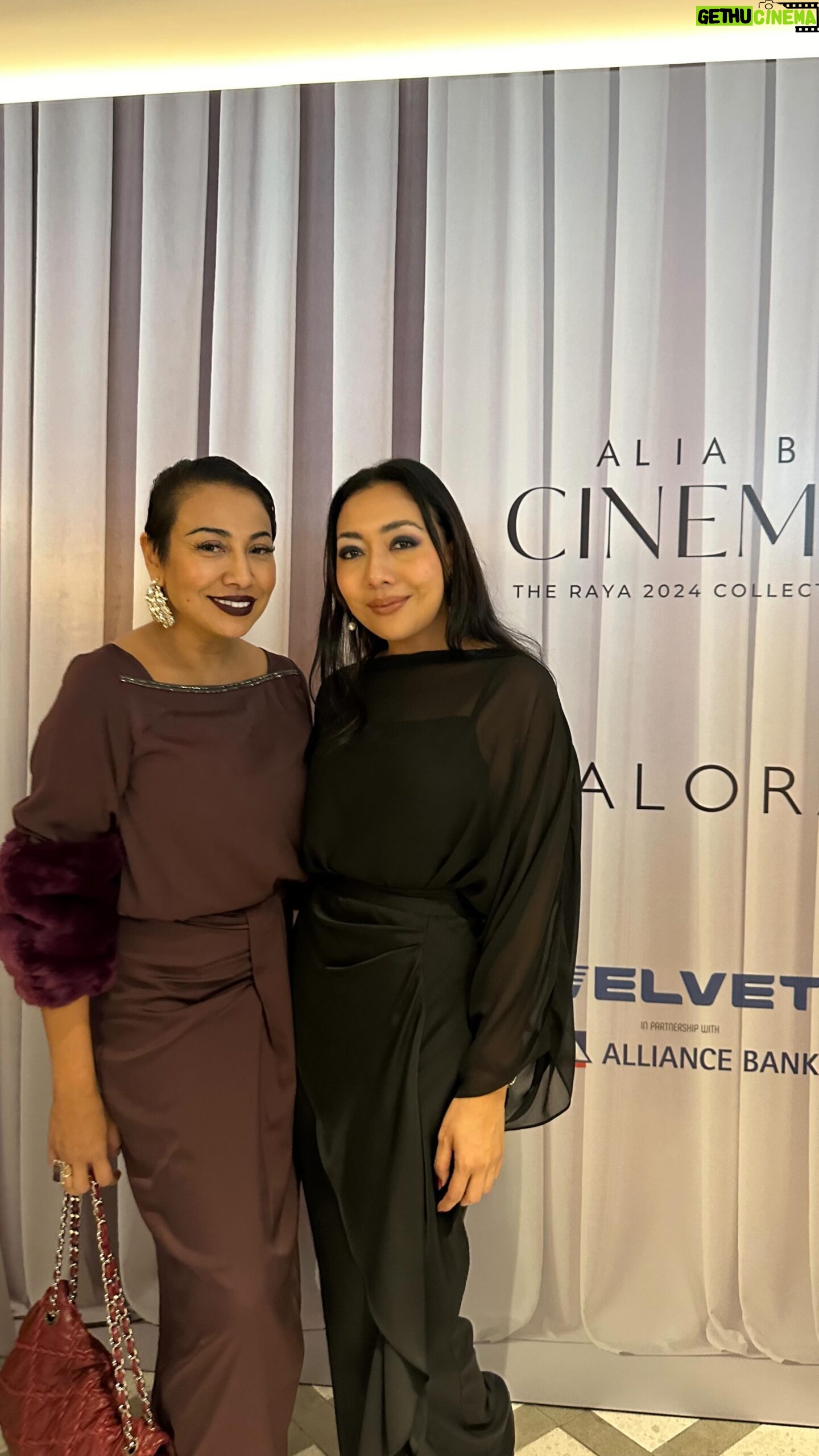 Ning Baizura Instagram - Alia.B Cinema The Raya 2024 Collection Such a vibe !! Old Hollywood Style #alia.b #NingBaizura #raya2024