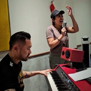 Ning Baizura Instagram - Finally, my dear friend @NingDalton dropped by my creative space

Long Overdue, but when we meet, Magic Happens.....

I sincerely hope it won't be another 8 years after ya

You know what we are supposed to do and it is meant to be

Am glad to see and feel your enthusiasm after so long

Let's turn our natural musical talent to something Greater!

God Bless

Watched us both performed as a duet in my 1st / debut concert in year 2016 | 
Saksikan kita berdua berduet dalam Konsert Pertama Saya : 

Awan Yang Terpilu (LIVE) by Dennis Lau & Ning Baizura - The Phoenix Rising Concert | https://youtu.be/yFGyA9GSqm8

=====

Akhirnya, member terbaik saya @NingDalton singgah ke ruang kreatif saya

Dah lama tunggu, tapi bila kita dua bertemu, keajaiban MESTI berlaku.....

Janganlah, next time kita meet....kena tunggu 8 tahun lagi ya...

Moment kita bertemu ni memang ditakdirkan.....alhamdulillah 

Amat gembira untuk melihat dan merasakan semangat Ning selepas sekian lama

Mari kita tukarkan bakat muzik semula jadi kita kepada sesuatu yang Lebih Hebat untuk mempersembahkan kepada semua! Stay tuned!

#DennisXNing #DennisLau #NingBaizura #Diva #RnbQueen #SingerSongwriter #OriginalComposition #ElectricViolinist #Pianist #MusicProducer #Singer #MusicJam #JamSessions #Concert #Showtime #Composer #MusicComposition #Concert