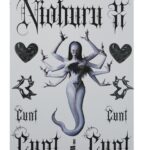 Niohuru X Instagram - They call her 🐱 hellhole 🩸🖤 @nuwa1997_official “Hell Trap” earrings & tattoo stickers . Thank u Atlanta for a night I ll cherish for life ! 🩸🩸🩸 我爱你