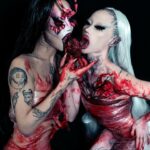 Niohuru X Instagram - Me & @hosoterratoma saw you across the bar … we want to eat your heart 🩸🖤🦇 📷 @officialricardodiaz Prod @bob_of_scotland_studio