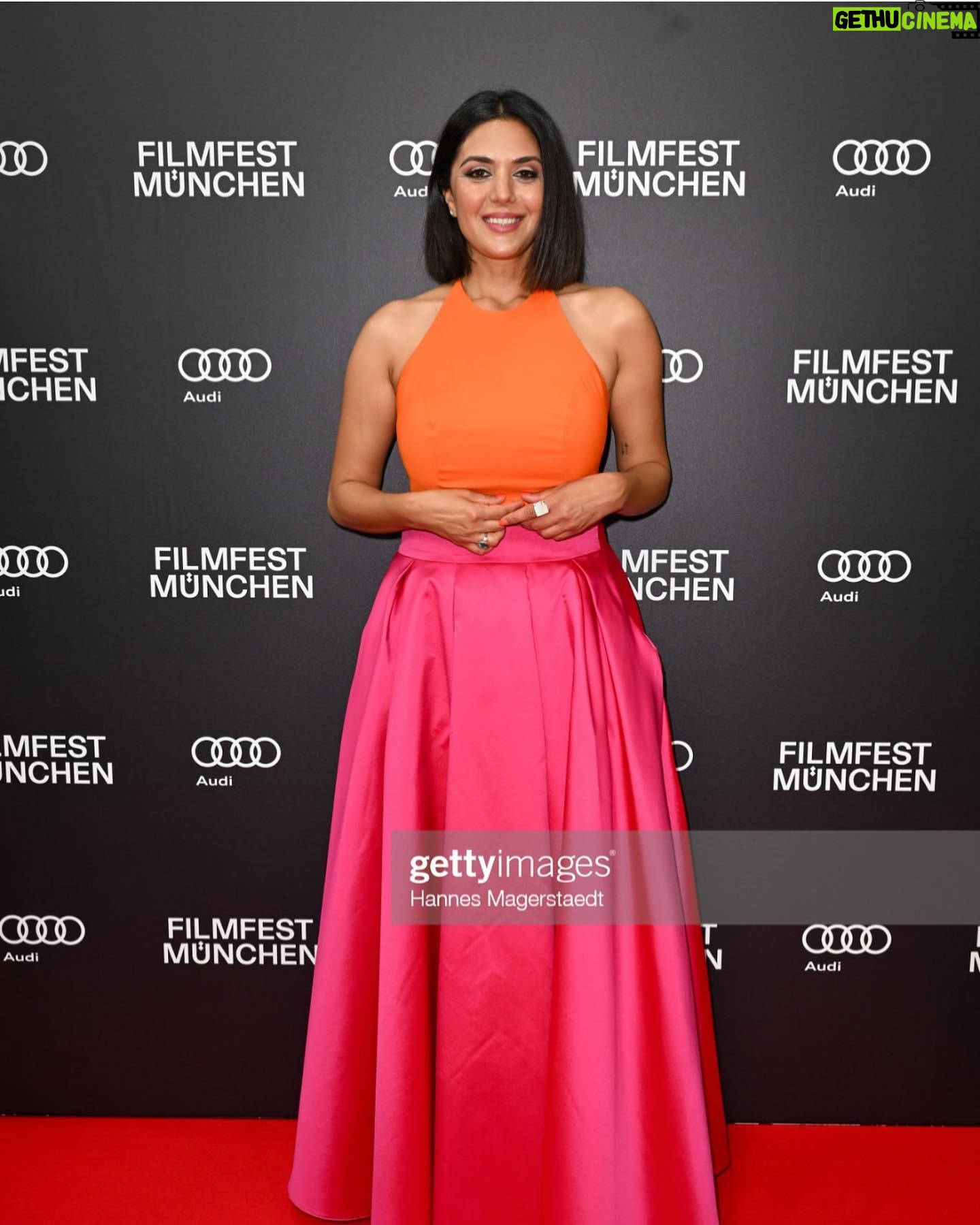 Niousha Noor - 2.2K Likes - Munich Film Festival was wonderful. 🥹 Thank you @filmfestmunich for such an epic opening night. @sonypictures.de @sonyclassics
Shout out to @jilaatelier for this beautiful outfit. And thank you @voguegermany for featuring it! 🧡💕