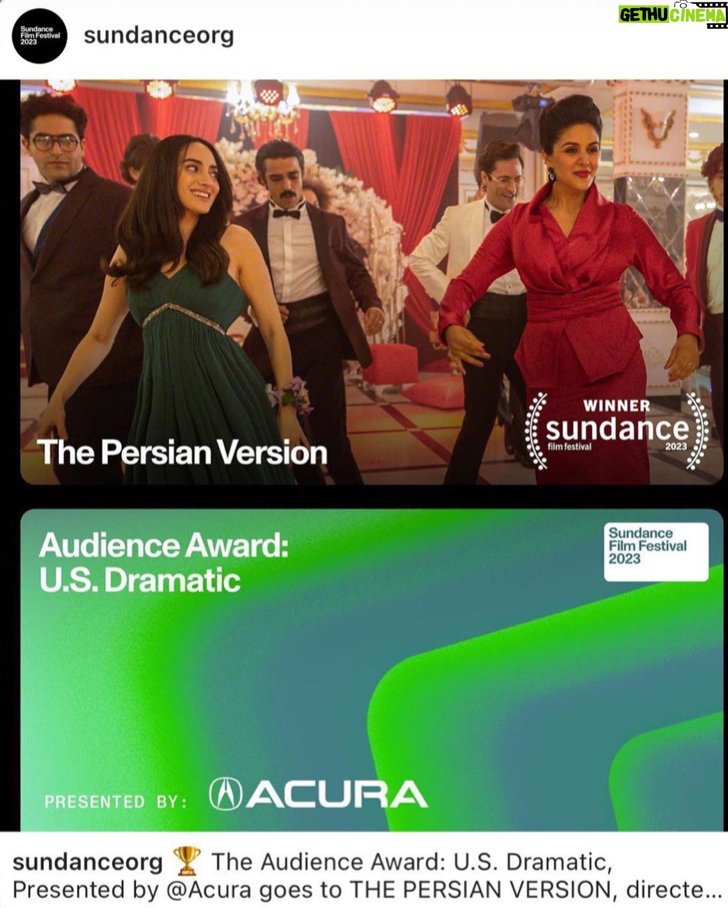 Niousha Noor - 5.1K Likes - Wow... U.S. Dramatic Audience award?! This is incredible. Thank you!! @sundanceorg
💚🤍♥️
It was an honor for me to be at Sundance for a movie about the Iranian-American experience, and even more honorable to have worn a Kurdish inspired design created by Kurdish-Iranian-American designer @jilaatelier, in memory of Kurdish-Iranian Mahsa Jina Amini — the 22 year old woman whose death at the hands of the Islamic Republic sparked the current uprising in Iran.
In this uprising, the regime is witnessing something they have systematically worked hard to prevent: unity. From Sistan Baluchistan in the southeast to Kurdistan in the northwest, the people have united to voice their disdain for a regime that's been oppressing them for 44 years.
I know I don't save lives by wearing this or by talking about Iran at Sundance. But storytelling is a powerful tool in turning a page on prejudice and indifference. And I can tell you with the utmost confidence that Iranians at the biggest US independent film festival were very present and very vocal — and people are listening.
I'm forever inspired by the brave revolutionaries in Iran who are the ones causing a perceptible shift in how Iranians are seen, and we as artists owe it to them to further expand on this empathetic shift and bring more and more real human — and Iranian — stories to life.
With that, I'm beyond grateful for this movie, The Persian Version, for being a window into an Iranian-American experience, but at its core shining a light on the strength and resilience of Iranian women.
Thank you @marakeshfilm for bringing your beautiful story to life. And a huge congratulations to everyone involved. I absolutely love my @tpv_film family.
Woman. Life. Freedom.
#زن_زندگی_آزادی
💚🤍♥️
Earrings: @persian.jewelry 🙏🏼