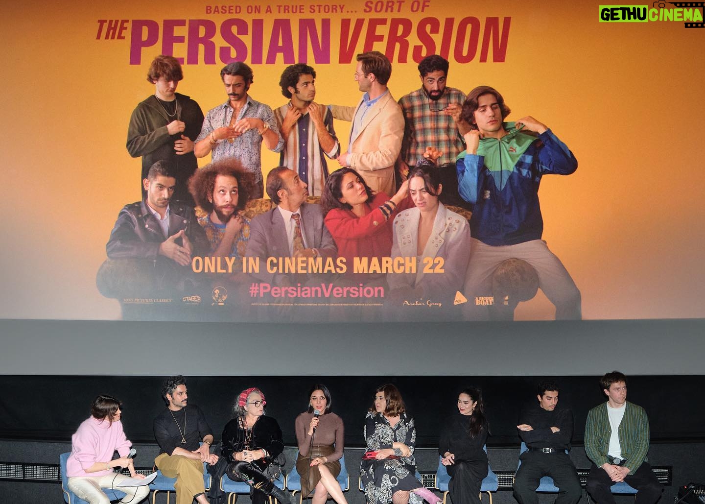 Niousha Noor - 3.3K Likes - UK 🇬🇧
The Persian Version opens NATIONWIDE March 22nd GERMANY 🇩🇪 March 14th
@sonypicturesuk @sonyclassics @thepersianversionmovie
The London premiere was a dream. 💫 Thank you to everyone who came out! ♥️♥️♥️