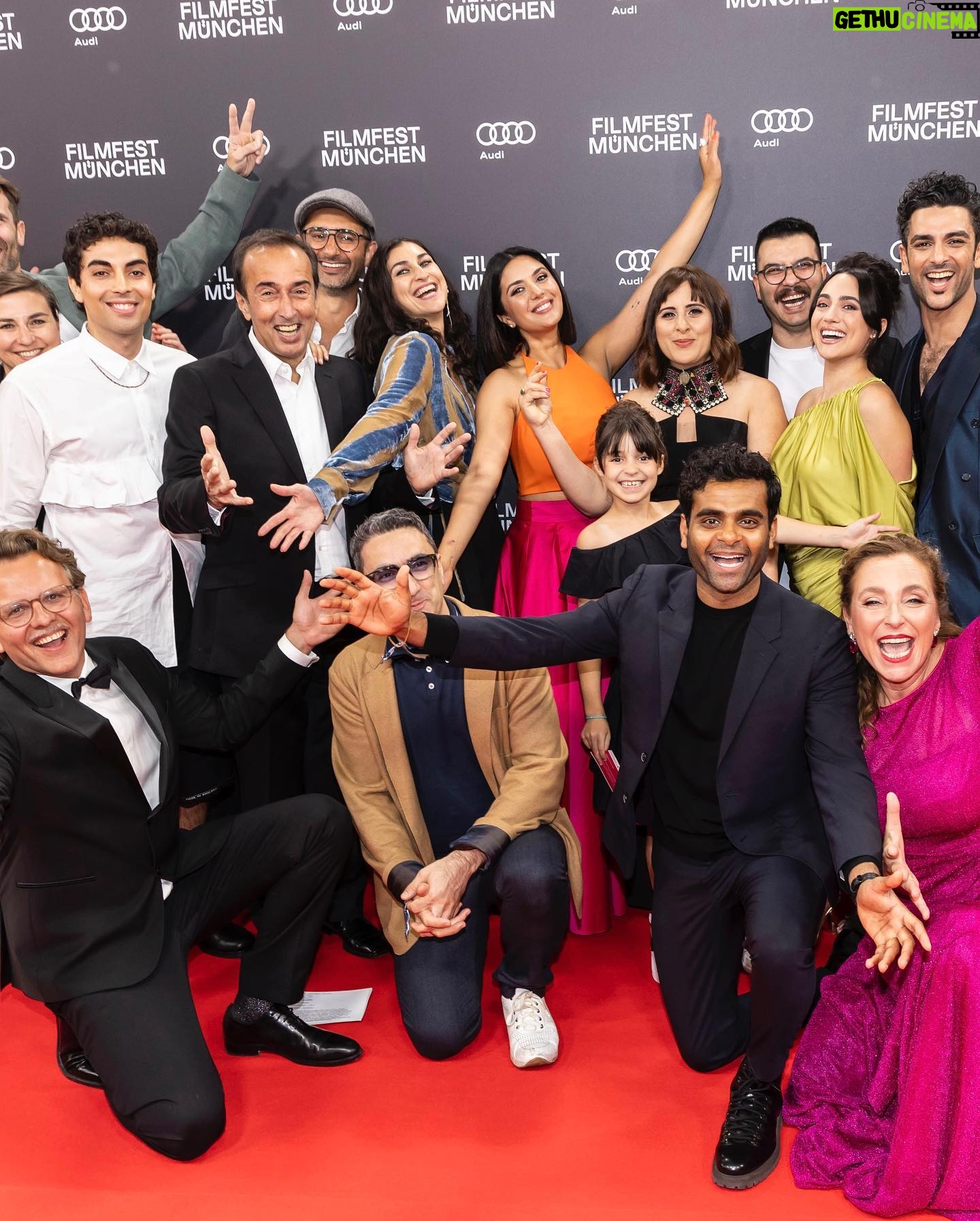 Niousha Noor - 2.6K Likes - Still high from the incredible weekend, with The Persian Version opening Munich Film Festival. Thank you @filmfestmunich, @sonyclassics @sonypictures.de for such an epic night. I’ll never forget this feeling and what it meant. 💚🤍♥️
A big thank you also to @jilaatelier for killing it as usual and @lisaagho for the beautiful glam.