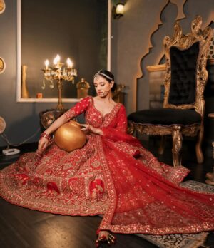 Nirisha Basnett Instagram - ♥️
.
Outfit by @the_adhya_designer 
Makeup by @makeover_by_adhya @yashvi_makeover14 
Shot by @sagarfilms194 
Location @s3.mumbai
