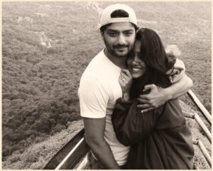 Nirup Bhandari Instagram - From the moment we met, to the adventures that shaped us, together we’ve woven our own brand of magic. 
#happyanniversary Kanmani 🤗 @tvdhanya