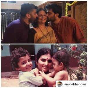 Nirup Bhandari Instagram - Happy Mother’s Day!! @rathnabhandari @anupsbhandari