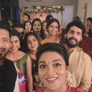 Nitha Promy Instagram - “THE END” ..!!🥲 Anuraga Ganam Pole ..!! Thanks to the entire Team of AGP and our loveable audience ❤️❤️❤️