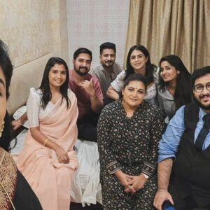 Nitha Promy Instagram - “THE END” ..!!🥲 Anuraga Ganam Pole ..!! Thanks to the entire Team of AGP and our loveable audience ❤️❤️❤️