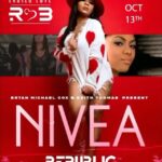 Nivea Instagram – ATL! It’s going down tonight at @republicatlanta for Ladies Love R&B w/ my boo @bryanmichaelcox ❤️ Pull up on us!