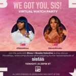 Nivea Instagram - Tonight is all about Tyler Perry’s Sistas! Join @4everbrooke & I while we get ready — then watch the show with us at 9/8c on @BET 💋💞