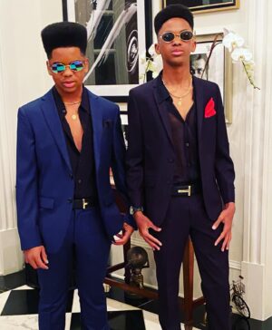 Nivea Instagram - Don’t play with them!!!! #wedidthat The young 1’s, Navy, Chris & London (#twininem) Def STR8 showed out at their homecoming dance last night 🙌🏽🙌🏽🙌🏽🔥🔥🔥👏🏽👏🏽👏🏽 Oh my Lamb y’all!!!