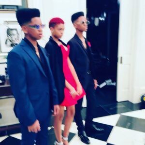 Nivea Instagram - Don’t play with them!!!! #wedidthat The young 1’s, Navy, Chris & London (#twininem) Def STR8 showed out at their homecoming dance last night 🙌🏽🙌🏽🙌🏽🔥🔥🔥👏🏽👏🏽👏🏽 Oh my Lamb y’all!!!