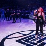Nivea Instagram – Such an honor to be invited by the @laclippers to sing the National Anthem, Thank You! 🥰❤️

#ThisIsNivea #OhMyLamb
