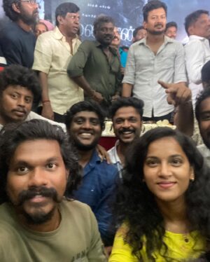 Nivedita Rajappan Instagram - #MaaMannan
 Thank you @mariselvaraj84 sir for this wonderful opportunity ❤️ 
@redgiantmovies_ @thenieswarcinematographer 
@mirra.r_ @raghul__pr @_tornsock_ #aravindhbose

Truly beyond happy that had a wonderful experience, learned so many things from stellar star cast #fafa #vadivelu @keerthysureshofficial @udhay_stalin sir

Thanks to everyone who watched the movie and appreciated me even when i had a small part..

#MaaMannan #mariselvaraj #thenieswar #arr #ARrahman #fafa #vadivelu #keerthysuresh #lal #geethakailasam #artist #art #love #happiness