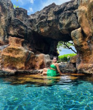 Niyuktha Prasad Instagram - Poolside Paradise🏖️

#bali #indonesia #pool #day #sunny #ootd #explore