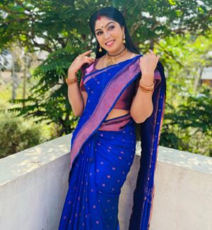Niyuktha Prasad Instagram - ഇഷ്‌ടം💙

#traditional #saree #love #kerala #culture #kerala🌴 #insta #ootd