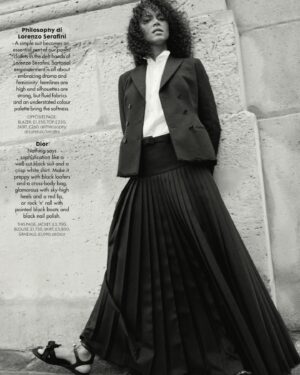 Noémie Lenoir Instagram - Red Magazine @redmagazine  issue March 24
By @taghinaderzad 
Styled by @oonagh.brennan 
MUA & Hair @capsuleagence_hmc @angelik_iffennecker @carolinebufalini_hair 
Prod @jpps.creative.productions
