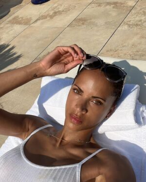 Noémie Lenoir Instagram - Relax before the Storm 🌪