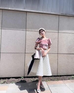 Noa Tsurushima Instagram - #のあくろーぜっと 🦢🎀