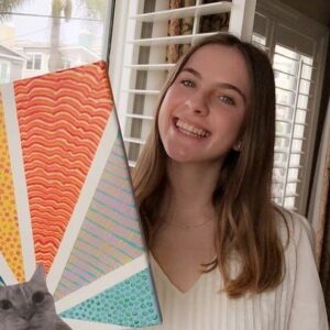 Noelle Sheldon Instagram - My magnum opus. Stay inside! Read a book! Paint something! Watch a movie! Go on a walk! You’ve got this!!