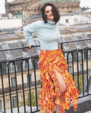 Noémie Merlant Instagram - Marie Claire Spain @davidbellemere @nicolasghesquiere @louisvuitton