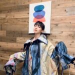 Non Instagram - 環境省「ecojin」インタビューの時の。 アップサイクルされた衣装🌞 Styling: @izumimachino Hair&Make up: Shie Kanno #ecojin #オフショット