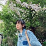 Non Instagram - 先日、ぎり葉桜と写真が撮れた。 すっかり春の陽気🍃 よっしゃー気合い入れてくぞーー