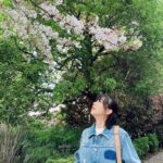 Non Instagram - 先日、ぎり葉桜と写真が撮れた。 すっかり春の陽気🍃 よっしゃー気合い入れてくぞーー