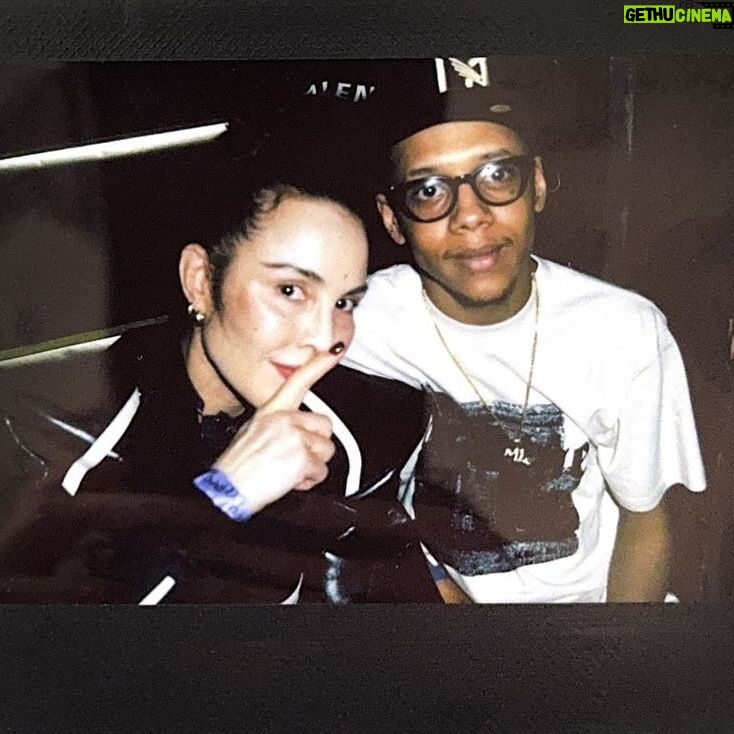 Noomi Rapace Instagram - Giggs opened his U.S tour in LA last night. Boom! Love Fam.